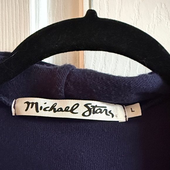 🍁Michael Stars: Deep Navy Cowl Neck Sweater - Picture 2 of 7